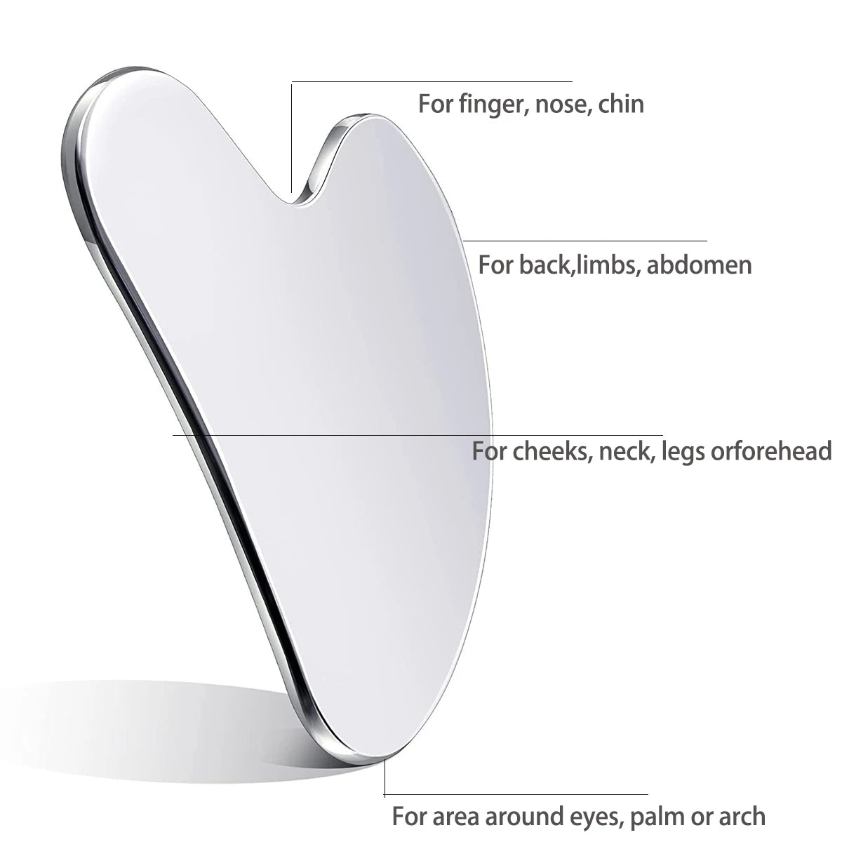 Gua Sha Board Heart Shape